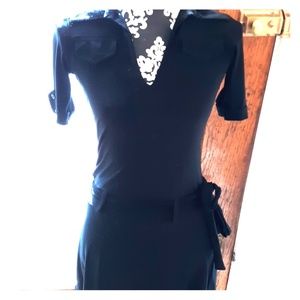 Black cocktail/servers dress